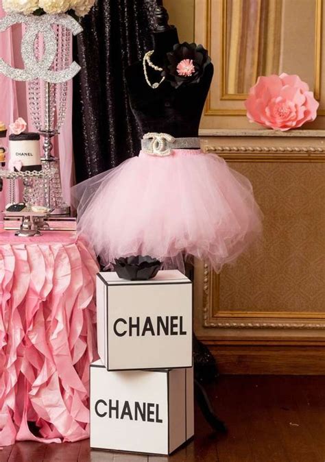 chanel party decorations|chanel themed party outfits.